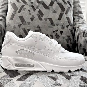 NIKE AIR MAX 90 LEATHER KICKS